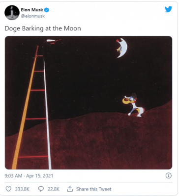 Dog Barking to The Moon Dog Barking to The Moon