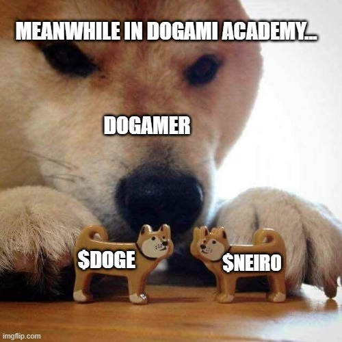 Doge vs. Neiro. (X) Doge vs. Neiro. (X)