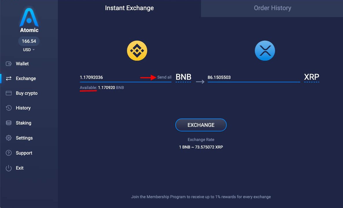 Exchange BNB to XRP Exchange BNB to XRP