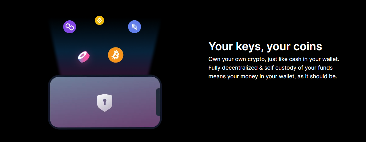 Your keys, your coins