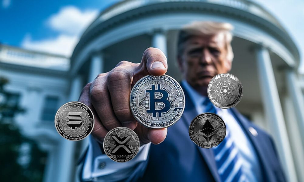 ترامپ‌ ذخایر کریپتویی آمریکا شامل ریپل، سولانا و کاردانو خواهد بود!