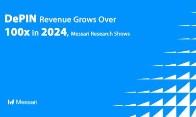 رشد ۱۰۰ برابری درآمد دپین (DePIN) در سال ۲۰۲۴! گزارش مساری (Messari)