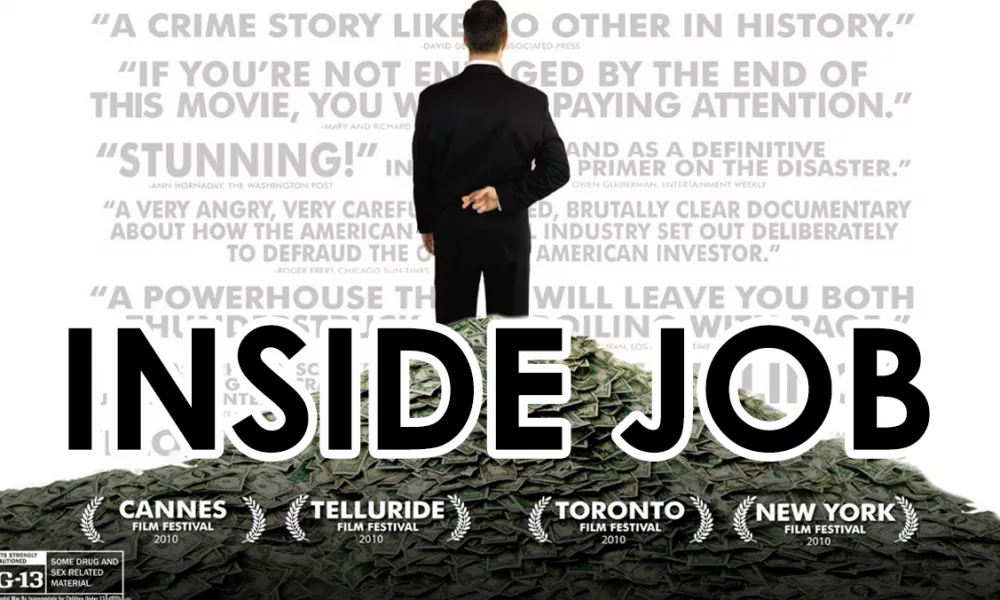 مستند شغل داخلی (Inside Job) بحران مالی