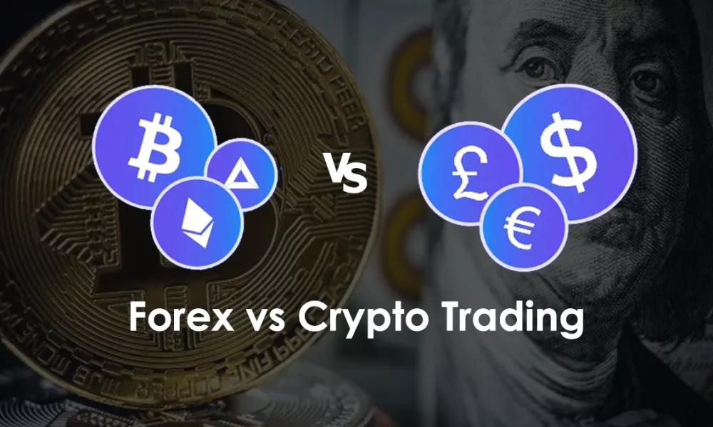 معامله گری فارکس یا رمز ارز؟ (Forex vs Crypto Trading)
