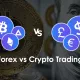 معامله گری فارکس یا رمز ارز؟ (Forex vs Crypto Trading)