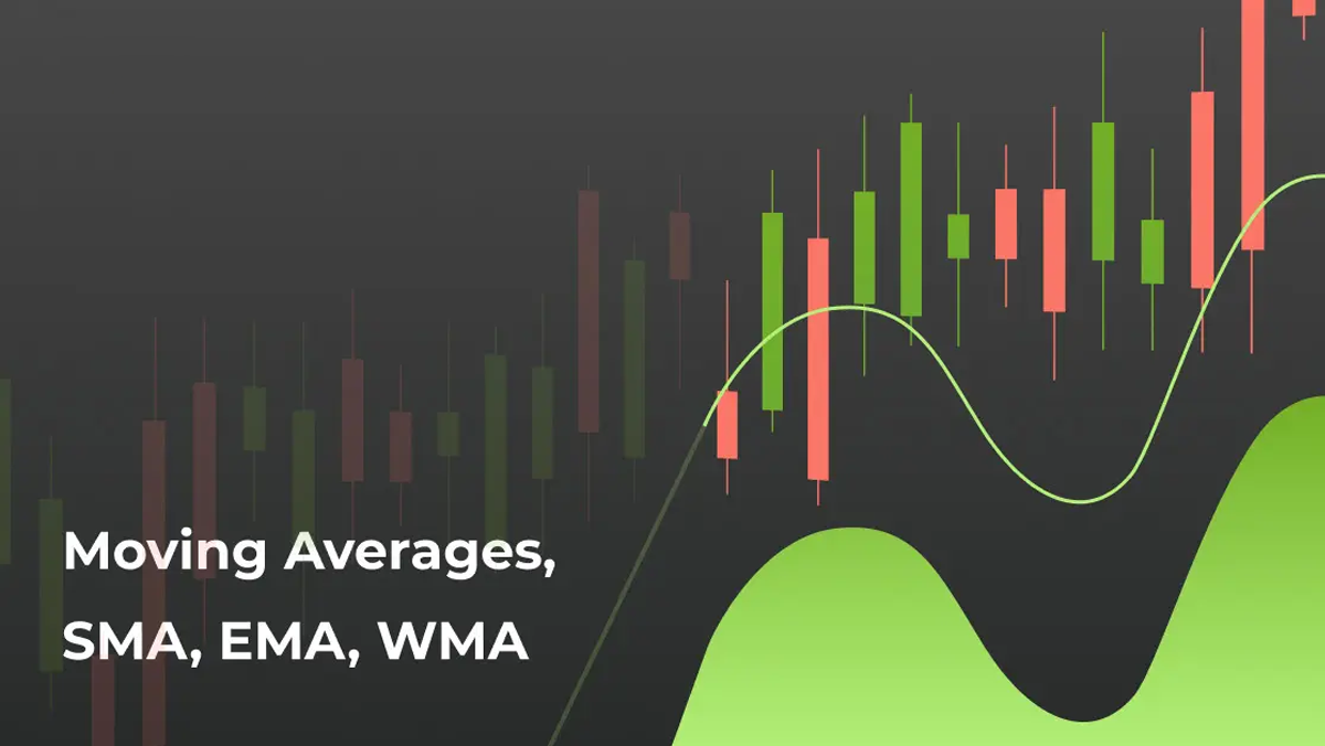 میانگین متحرک (Moving Average) چیست؟ [MA, EMA, SMA,WMA, HMA]