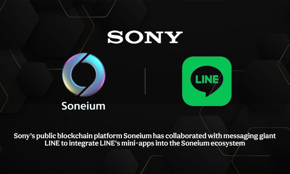 همکاری سونی (SONY) و لاین (LINE)؛ ورود مینی‌اپ‌های لاین به بلاکچین سونیوم