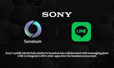 همکاری سونی (SONY) و لاین (LINE)؛ ورود مینی‌اپ‌های لاین به بلاکچین سونیوم