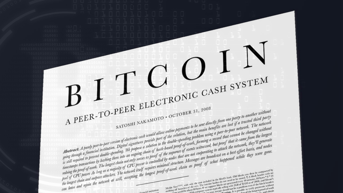 وایت پیپر بیت کوین (Bitcoin Whitepaper) نوشته ساتوشی ناکاموتو