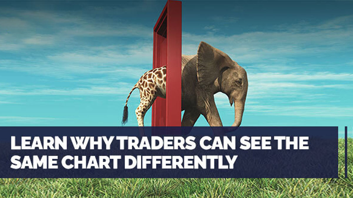 چرا دو معامله‌ گر یک نمودار را به دو شکل متفاوت می بینند؟